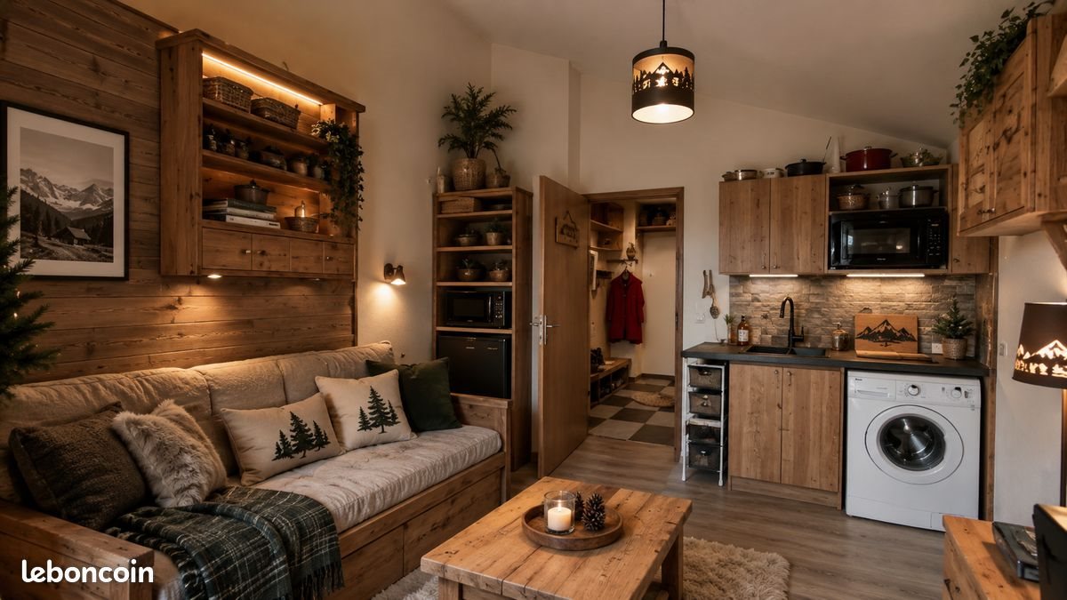 Appartement à vendre, 19m², Mont-Saxonnex
