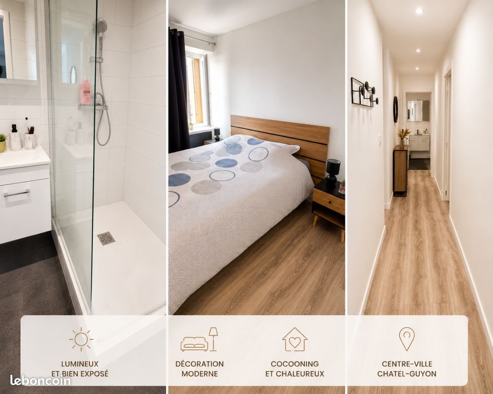 Appartement à louer, 51m², Châtel-Guyon