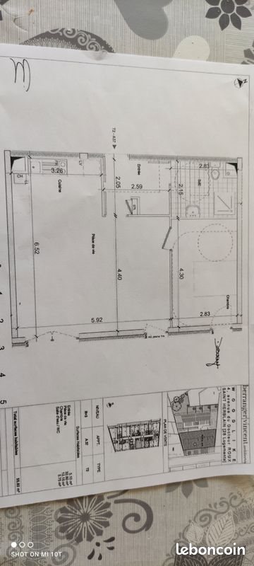 Appartement à vendre, 54m², Saint-Herblain