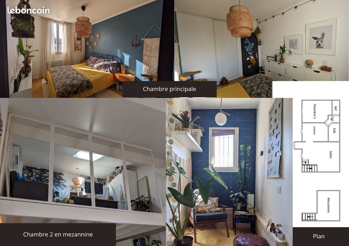 Appartement à louer, 55m², Bordeaux