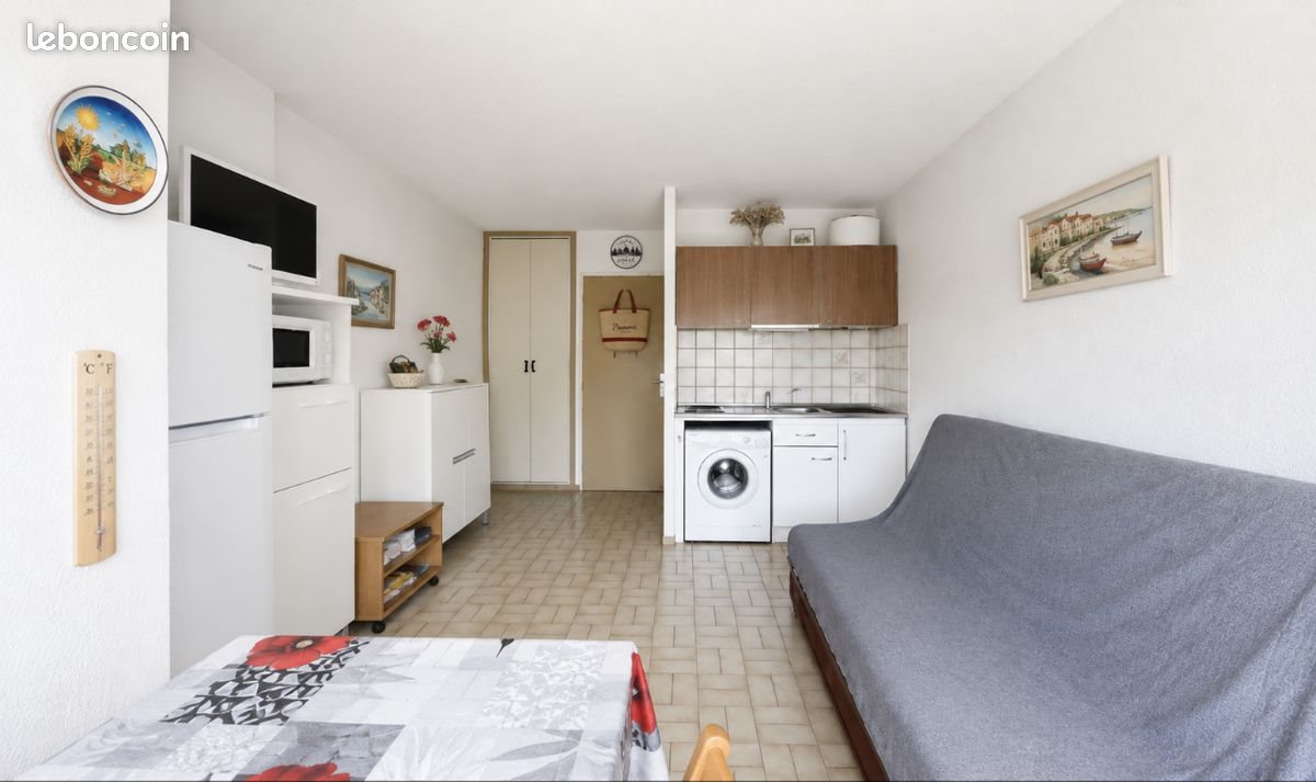 Appartement à vendre, 24m², Valras-Plage