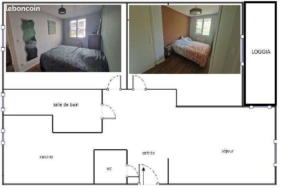 Appartement à louer, 54m², Caluire-et-Cuire