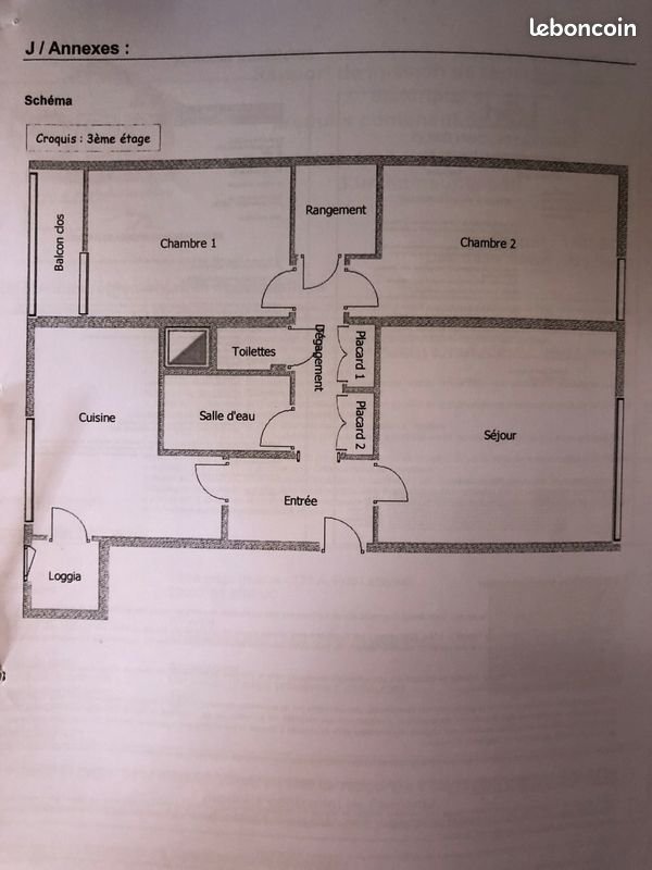 Appartement à vendre, 65m², Saint-Brieuc