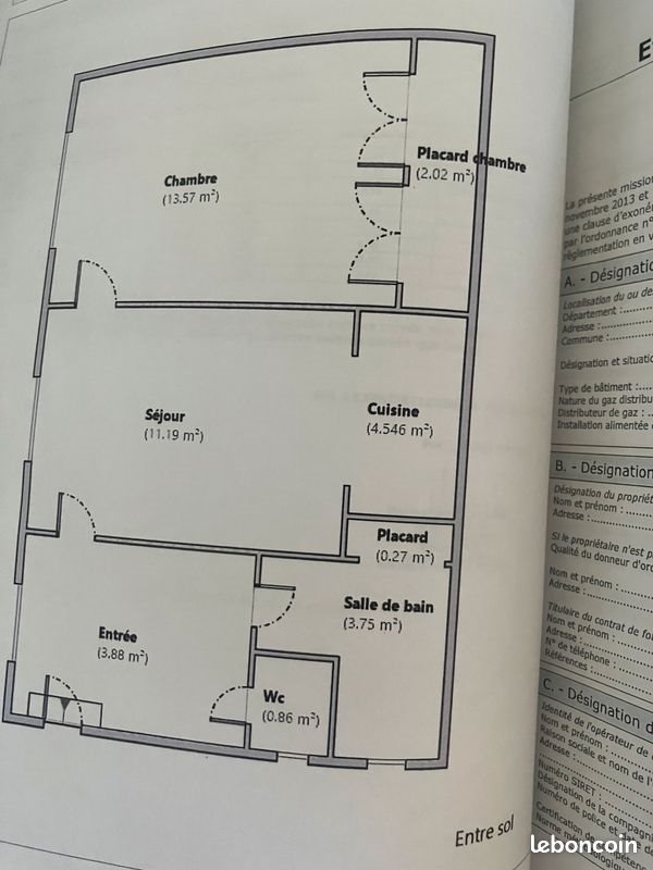 Appartement à vendre, 40m², Saint-Etienne