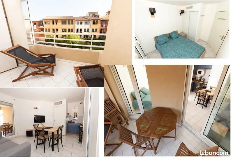 Appartement à louer, 28m², Vallauris
