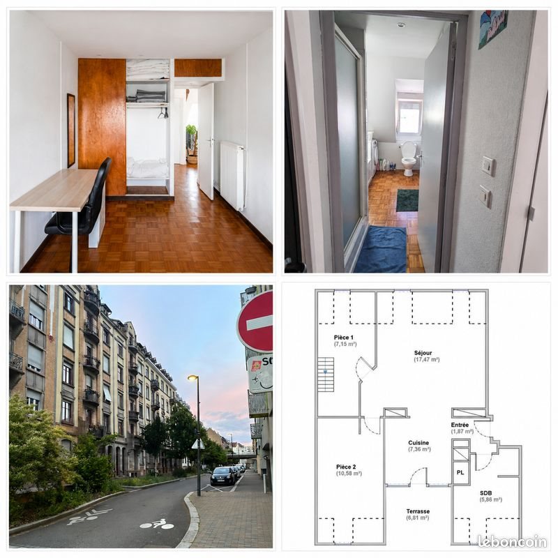 Appartement à vendre, 52m², Strasbourg