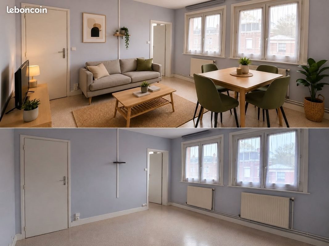 Appartement à louer, 60m², Roubaix