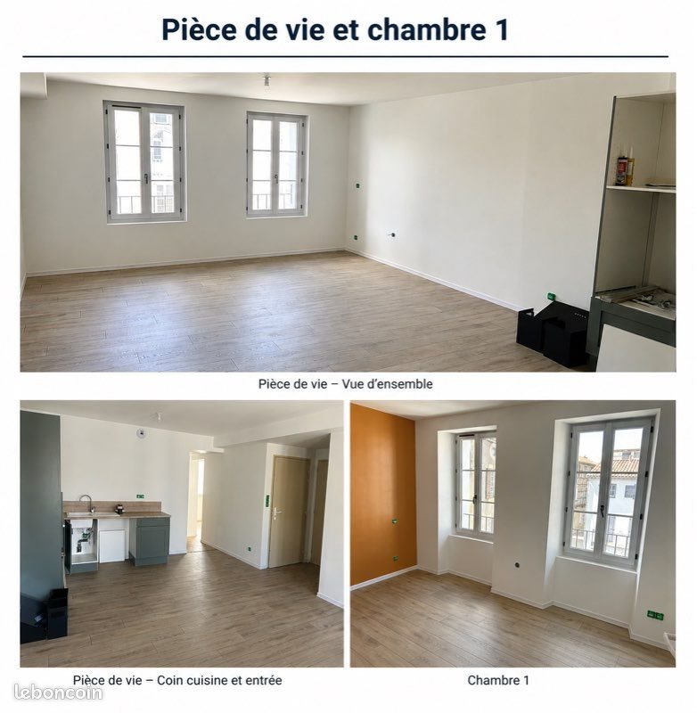 Appartement à louer, 54m², Varilhes