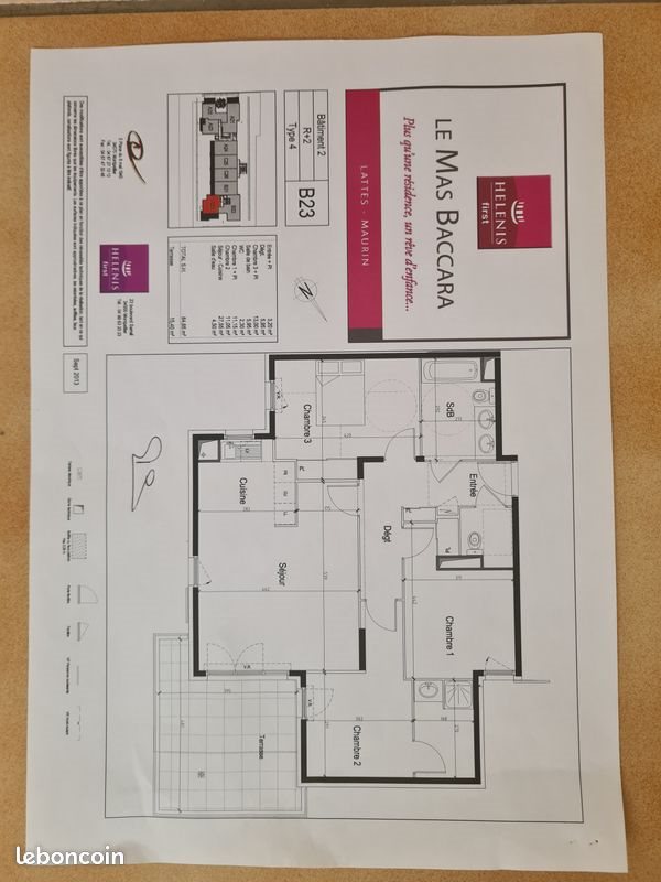 Appartement à vendre, 85m², Lattes