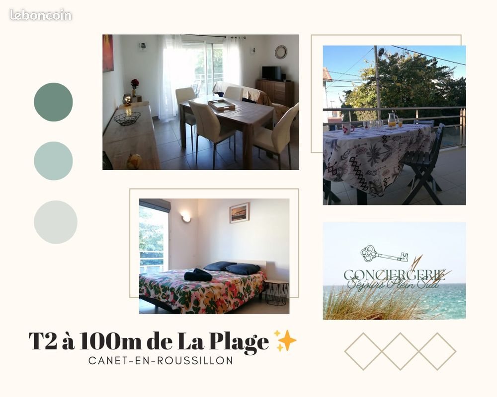 Appartement à louer, 44m², Canet-en-Roussillon