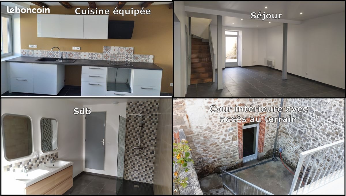 Maison à louer, 130m², Bessines-sur-Gartempe