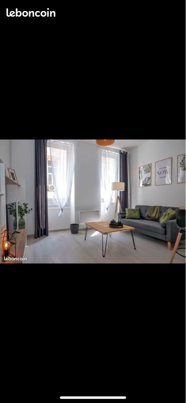 Appartement à louer, 38m², Marseille 4ème