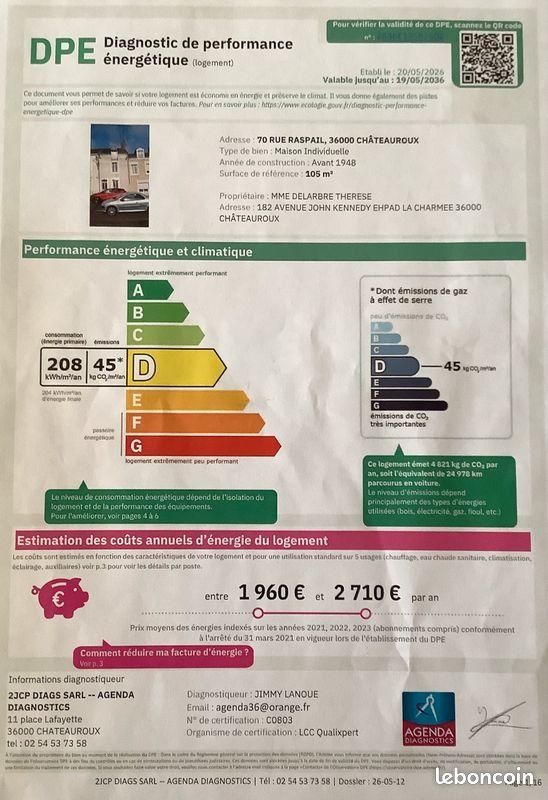 Maison à vendre, 90m², Châteauroux