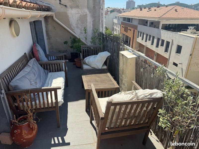 Appartement à louer, 46m², Marseille 6ème
