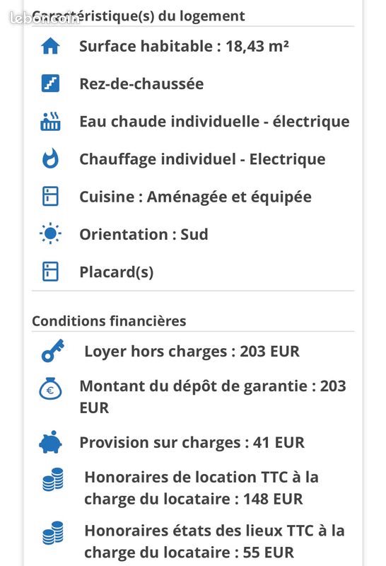 Appartement à louer, 19m², Troyes