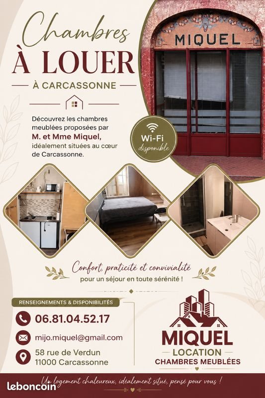 Appartement à louer, 20m², Carcassonne