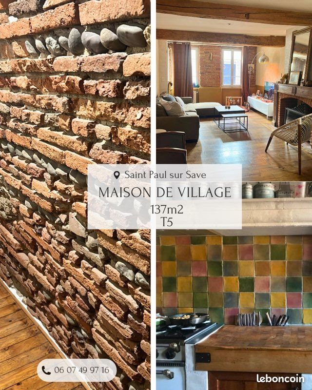 Maison à vendre, 135m², Saint-Paul-sur-Save