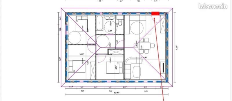 Maison à vendre, 90m², Castets