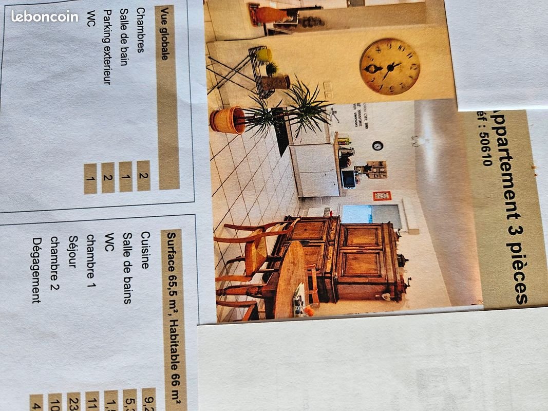 Appartement à louer, 66m², La Chapelle-Saint-Mesmin