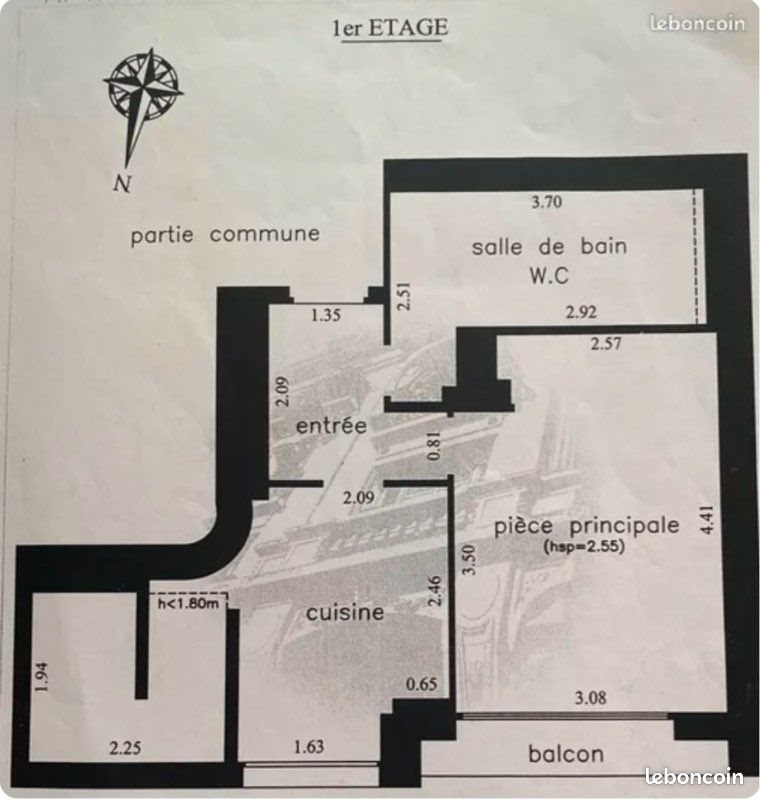 Appartement à louer, 31m², Bagnolet