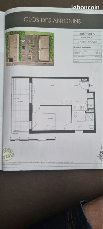 Appartement à vendre, 50m², Arles
