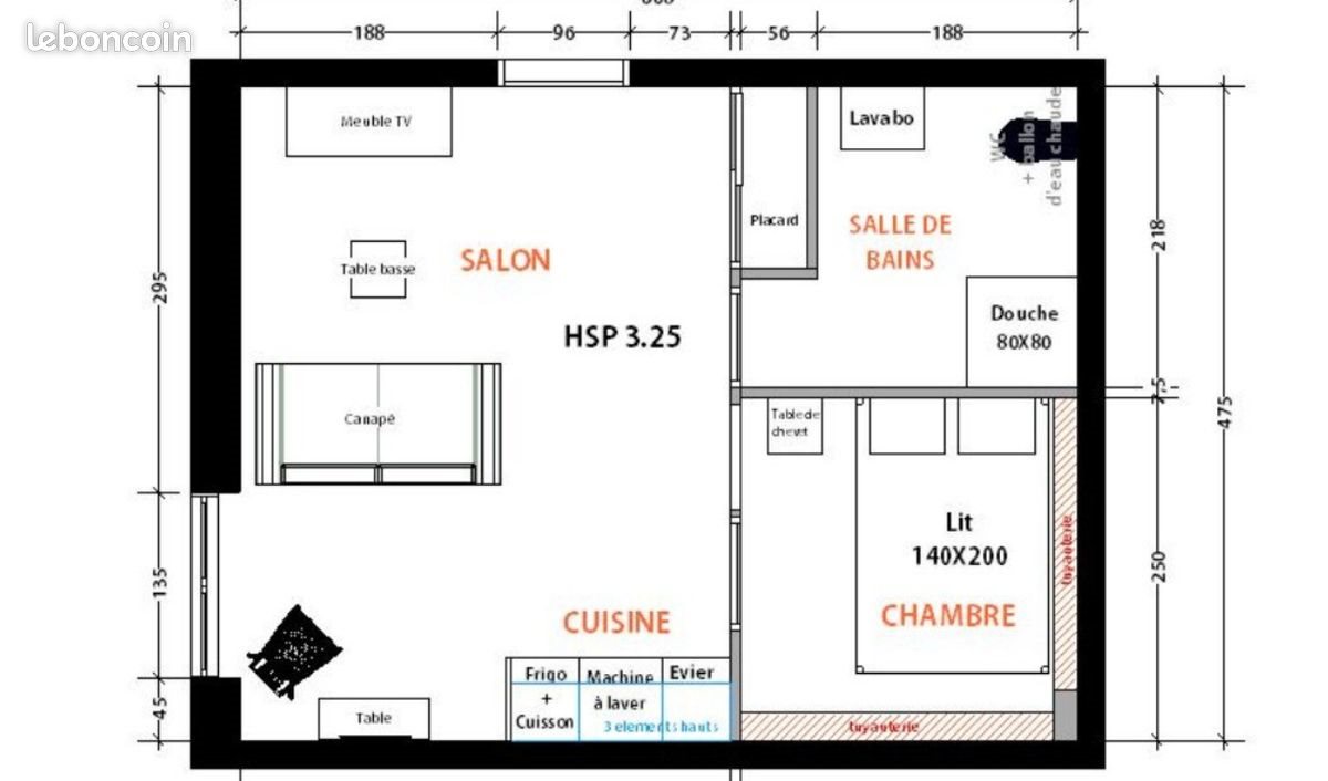 Appartement à vendre, 28m², Lyon 3ème