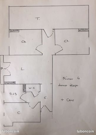 Appartement à louer, 57m², Bois-Colombes