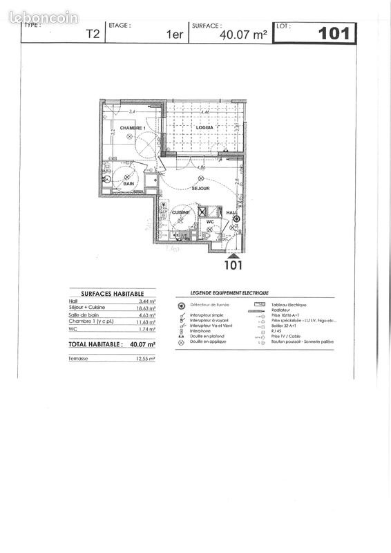 Appartement à vendre, 40m², La Seyne-sur-Mer