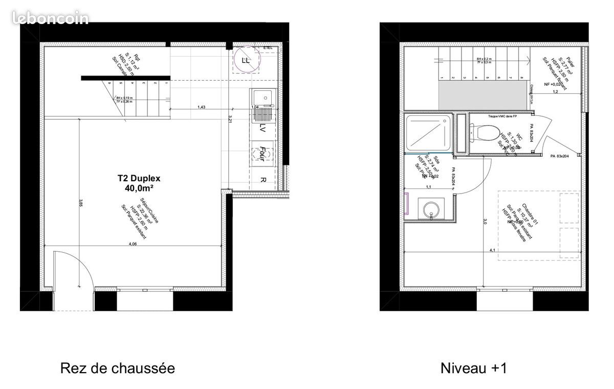 Maison à louer, 41m², Rezé