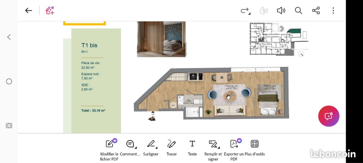 Appartement à vendre, 33m², Bordeaux