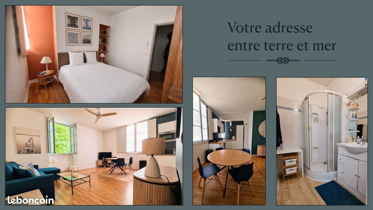Appartement à louer, 49m², Rochefort
