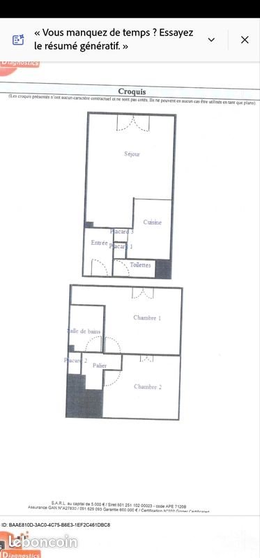 Appartement à louer, 47m², Maurepas