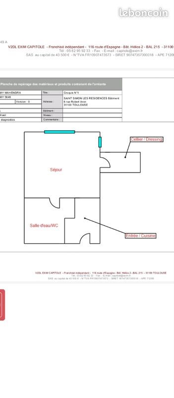 Appartement à vendre, 23m², Toulouse