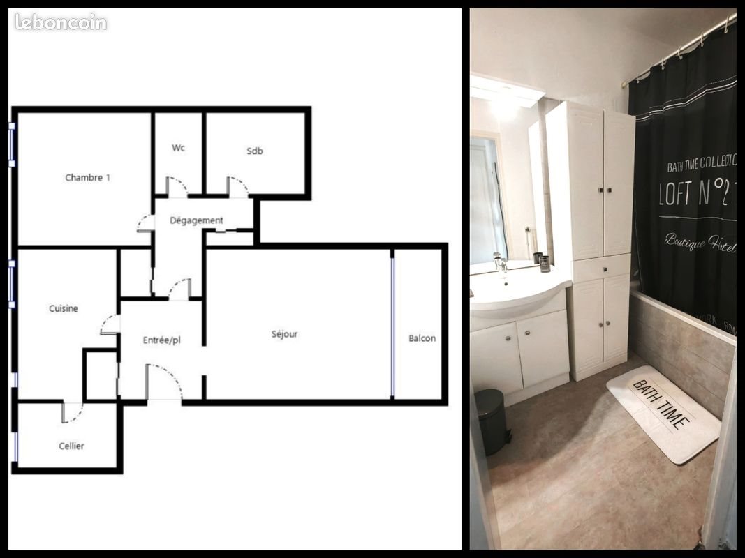 Appartement à vendre, 54m², Fréjus