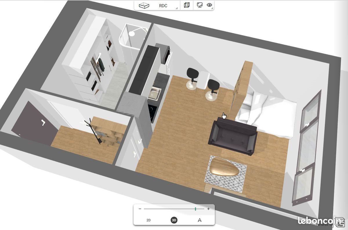 Appartement à louer, 29m², Nanterre