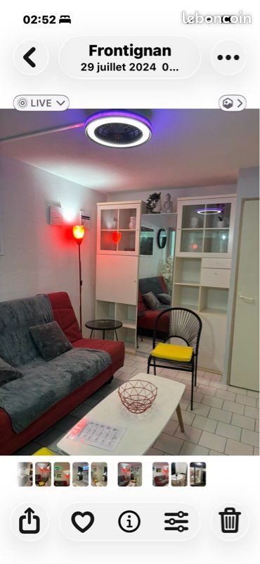 Appartement à louer, 35m², Frontignan