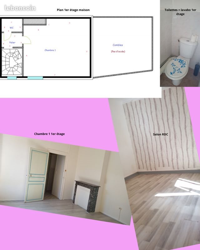 Maison à vendre, 60m², Saint-Julien-du-Sault
