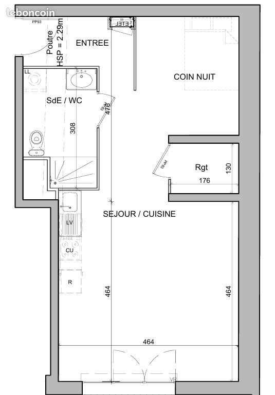 Appartement à vendre, 45m², Draveil