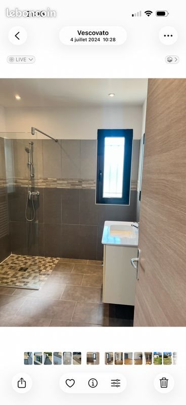 Appartement à louer, 60m², Vescovato
