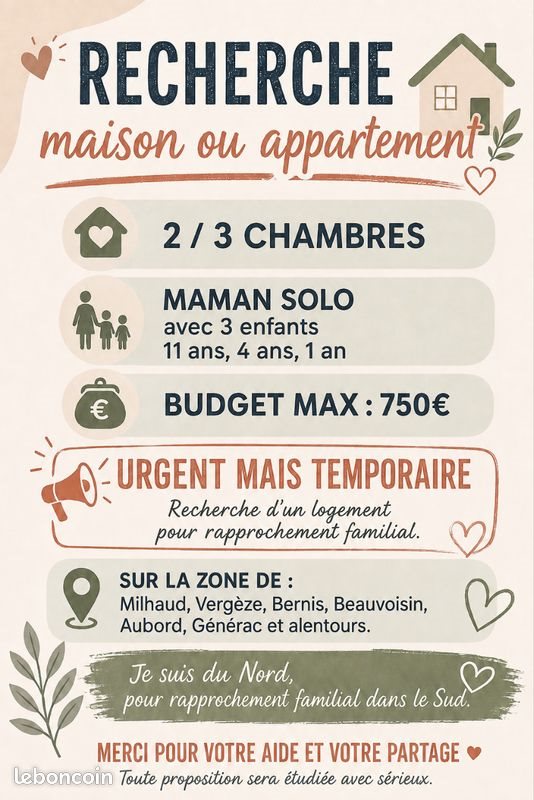 Maison à louer, 80m², Wattrelos