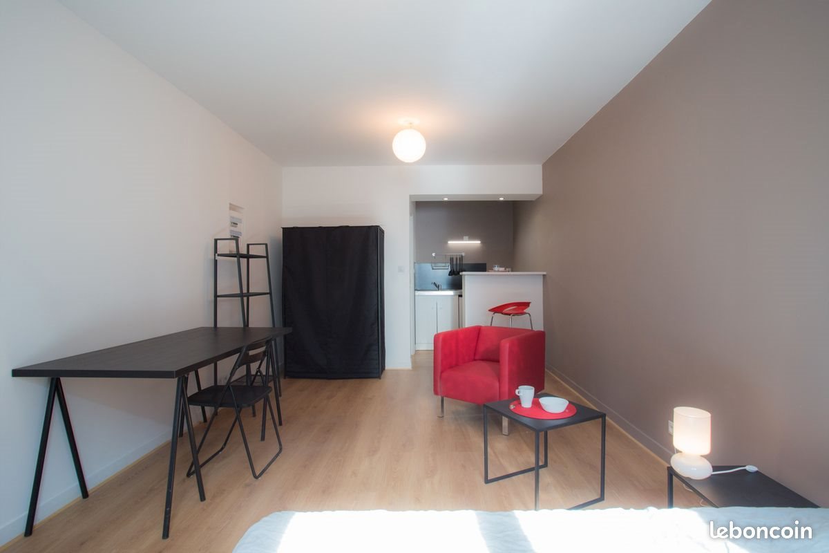 Appartement à louer, 25m², La Madeleine