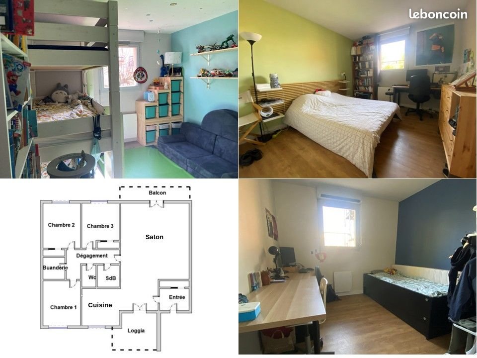 Appartement à vendre, 87m², Toulouse