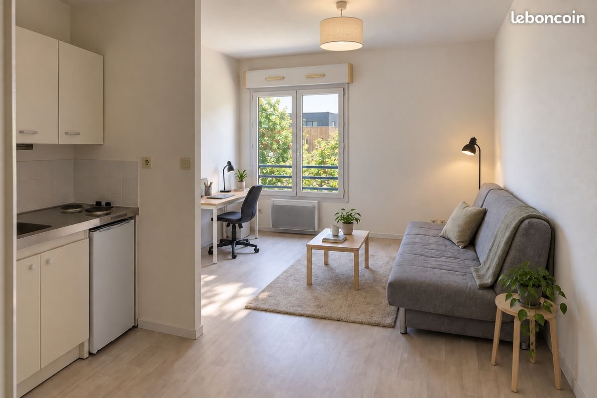 Appartement à louer, 22m², Angers