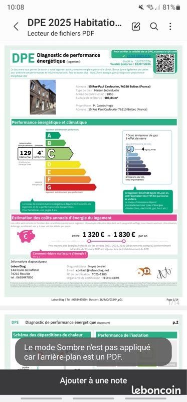 Maison à vendre, 105m², Bolbec