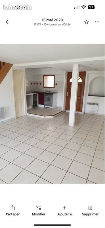 Maison à louer, 85m², Conques-sur-Orbiel