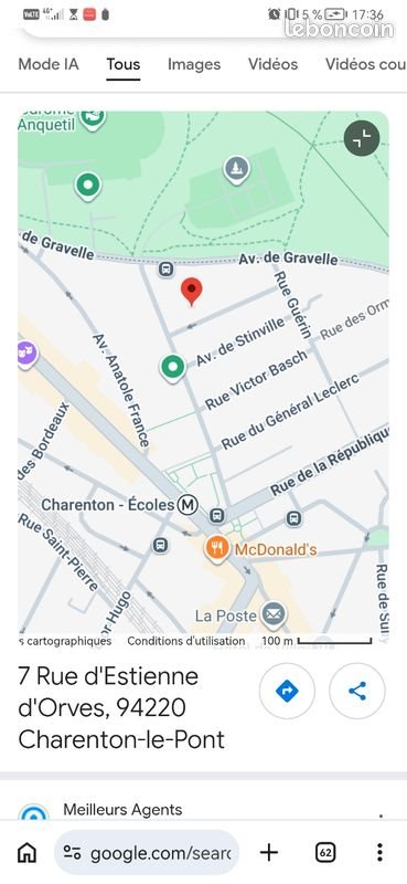 Appartement à louer, 32m², Charenton-le-Pont