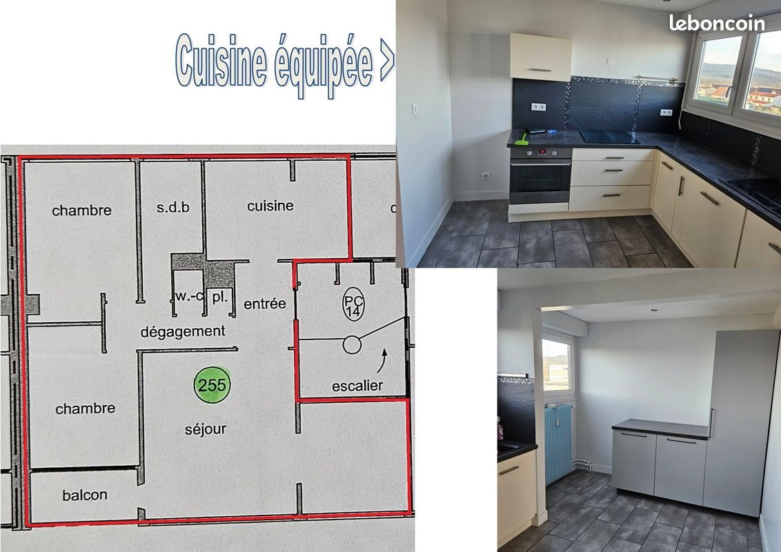 Appartement à vendre, 77m², Pont-à-Mousson