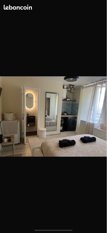Appartement à louer, 19m², Paris 19ème