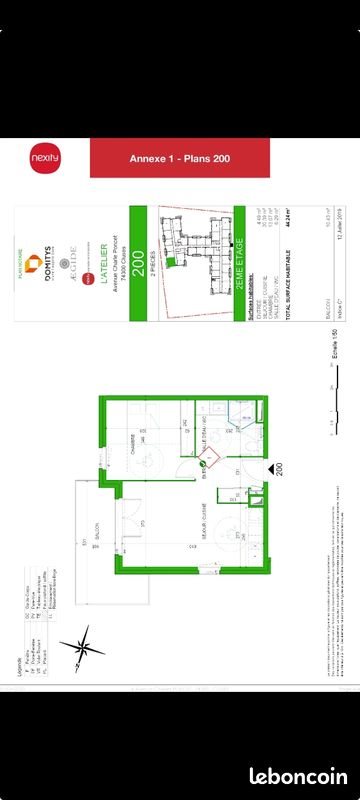 Appartement à vendre, 44m², Cluses