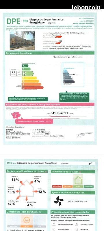 Appartement à vendre, 44m², Cluses
